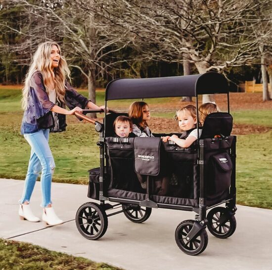 W4 LUXE 4-seater stroller wagon